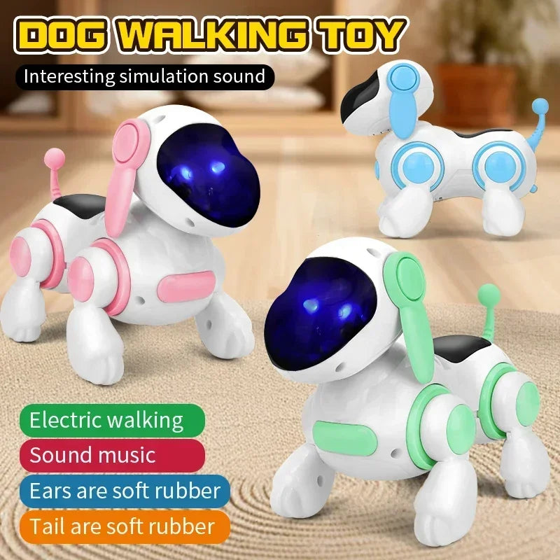 Robot Electronic Dog Robot  Intelligent Touch Remote Control Electric Pet for Children's Toys Dog Stunt Walking Dancing Toy