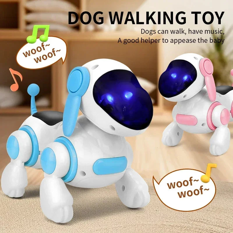 Robot Electronic Dog Robot  Intelligent Touch Remote Control Electric Pet for Children's Toys Dog Stunt Walking Dancing Toy